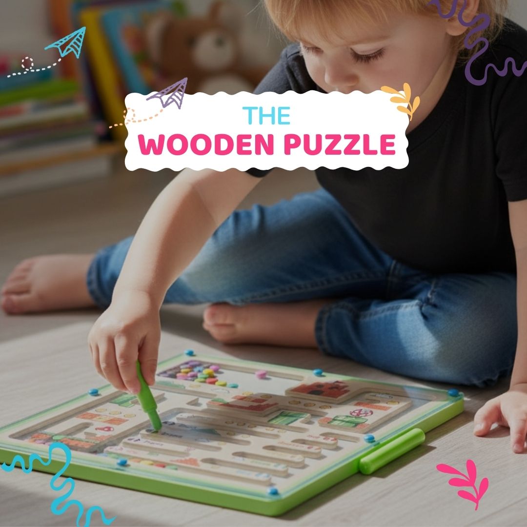 Wooden Maze Puzzle