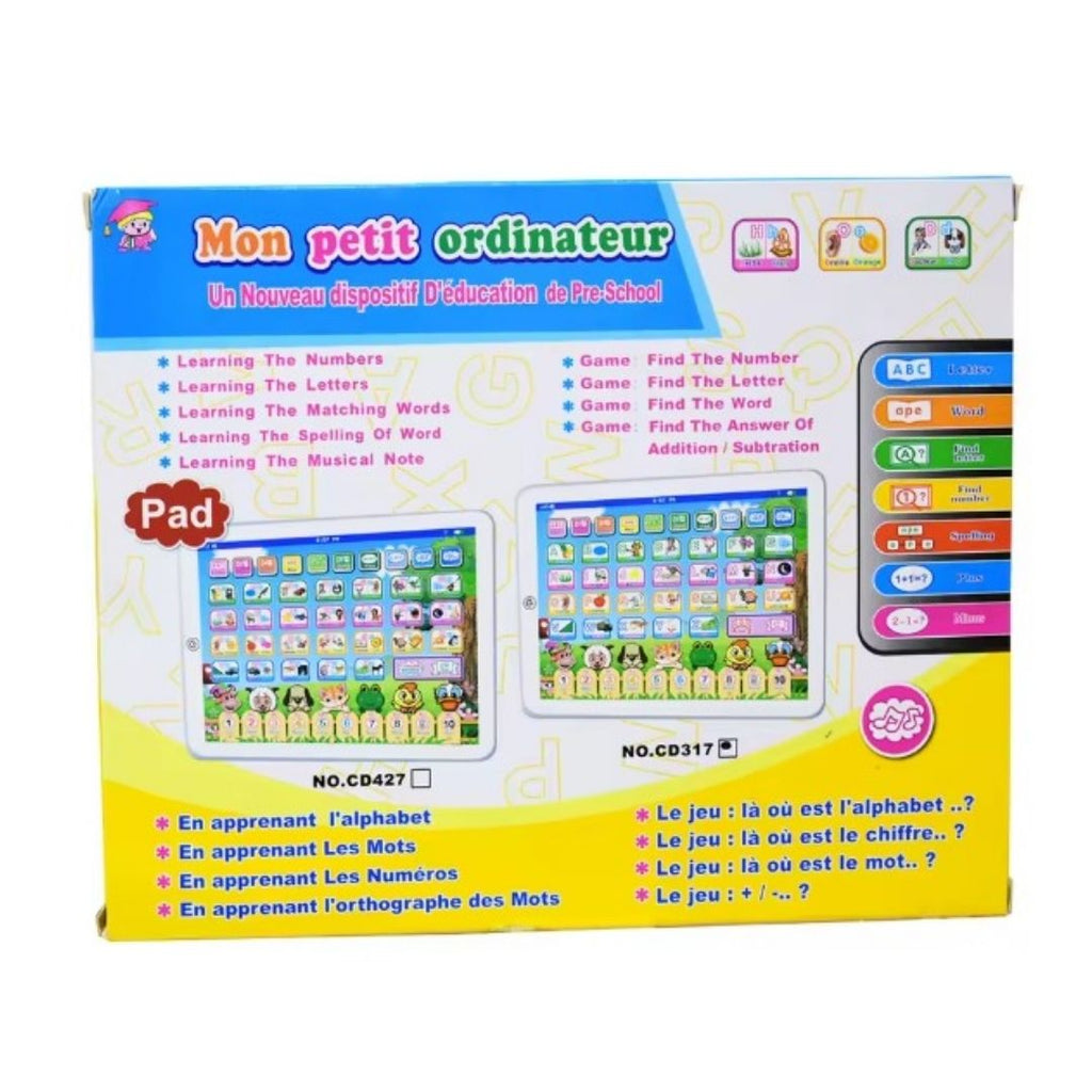 3-Language Educational Tablet