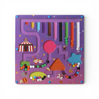 Wooden Maze Pen Rolling Ball Toy