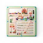 Wooden Maze Pen Rolling Ball Toy